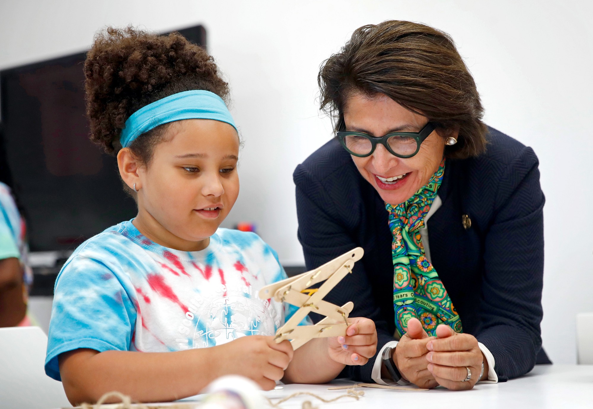 The Leader of the Girl Scouts Wants a Pipeline for Scientists