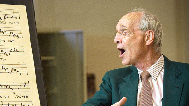 Champion of Gregorian Chant