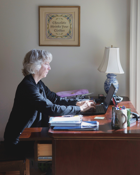 Gretchen Daily - desk