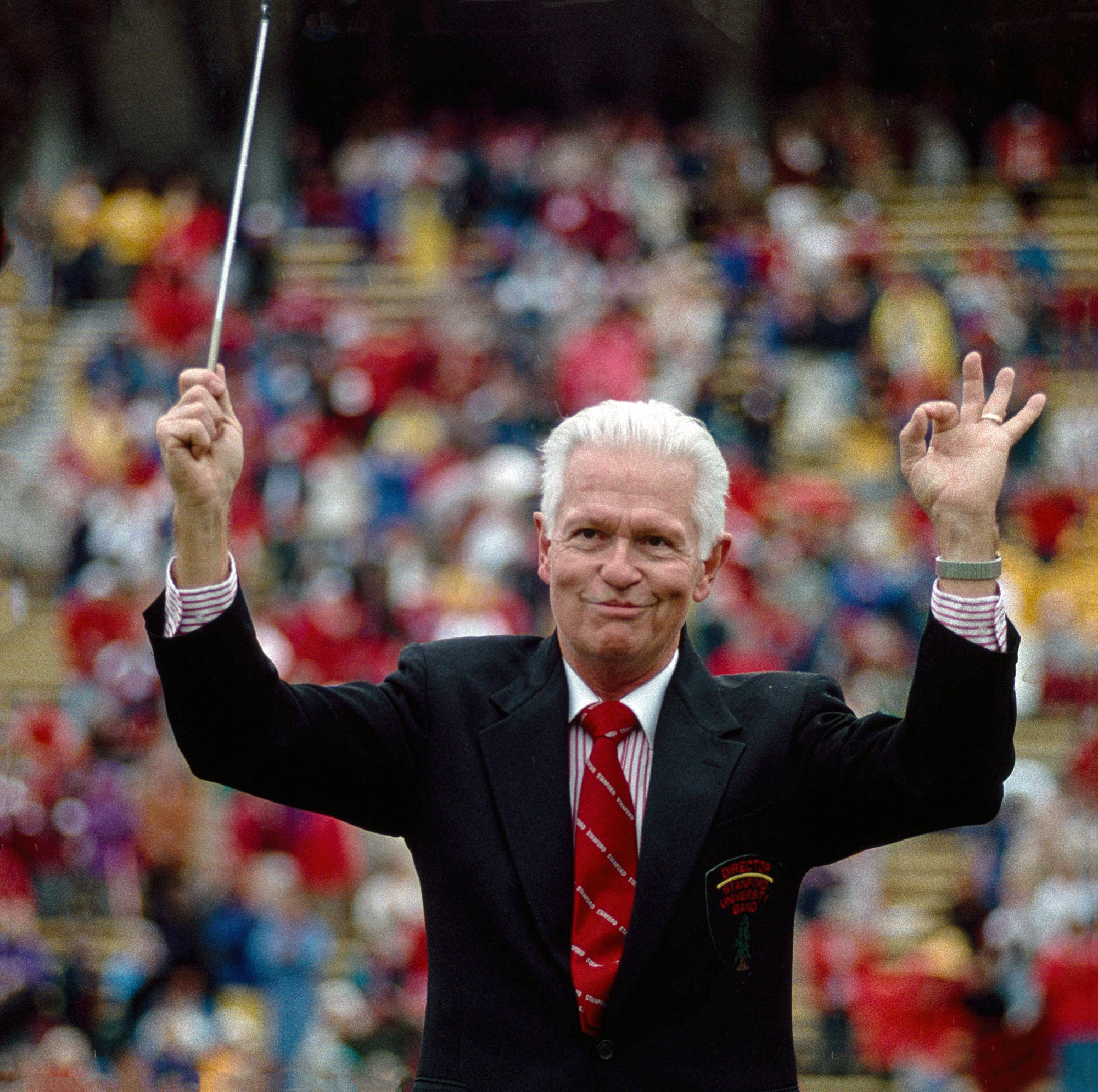 Art Barnes conducted on the field