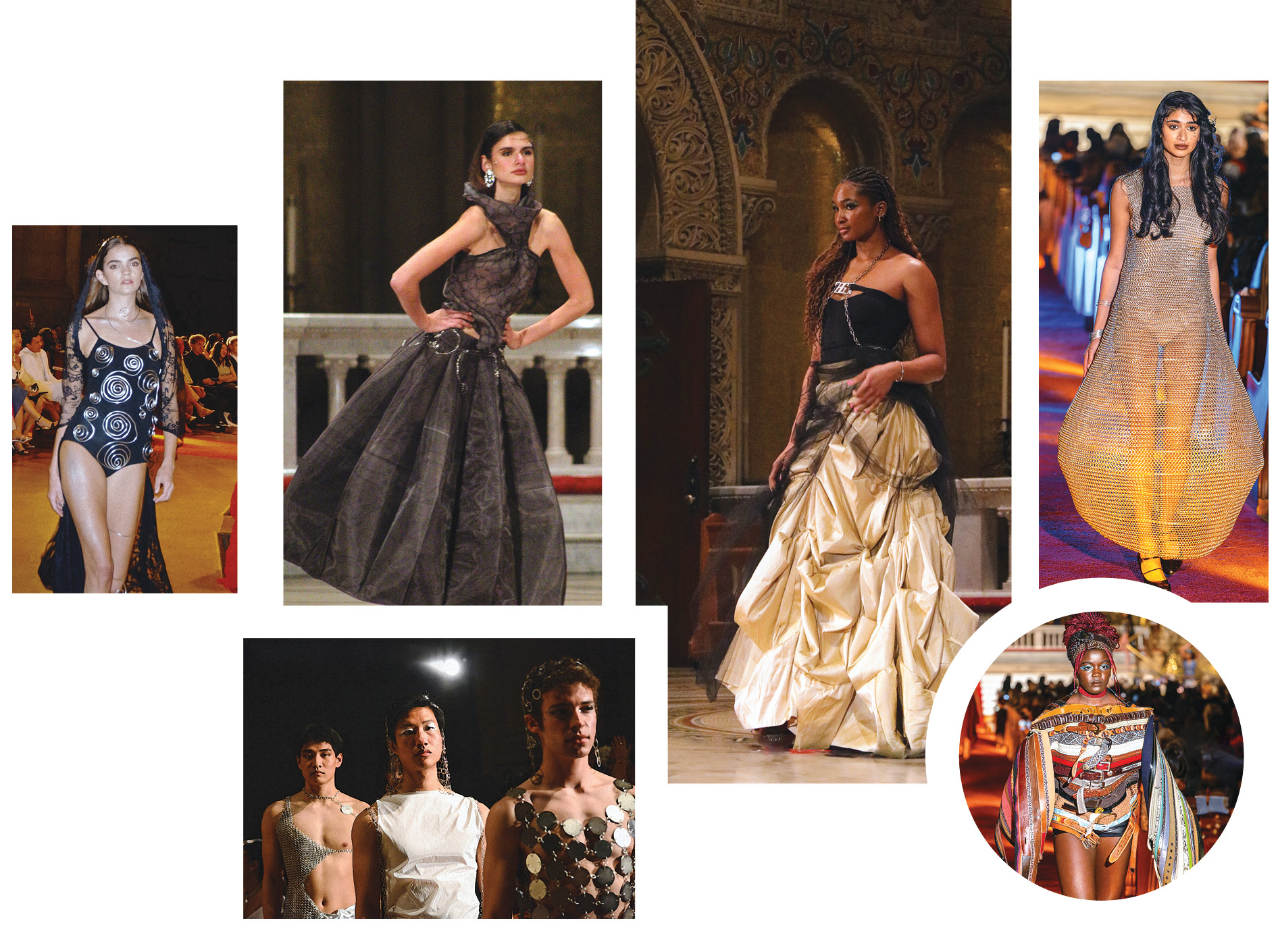 Fashion students walking in MemChu