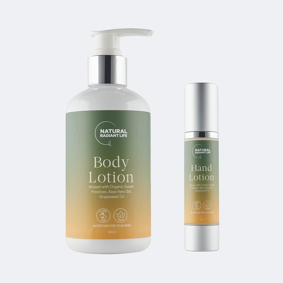 Nourishing Hand and Body Lotion Set – Perfect Pair