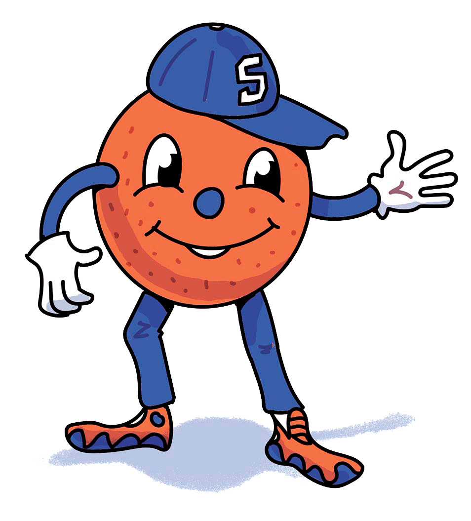 Otto the Orange mascot
