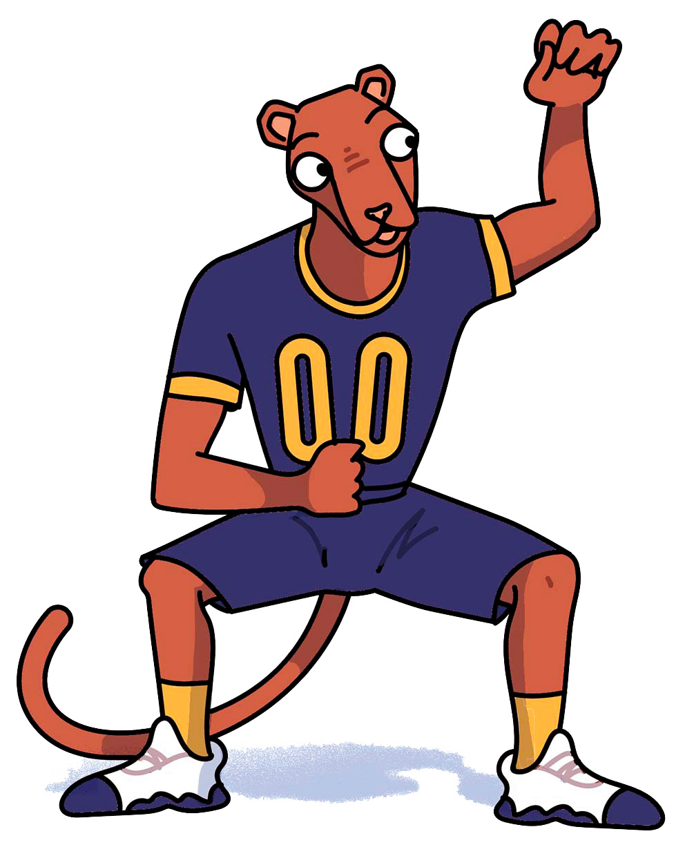 Roc the Panther mascot
