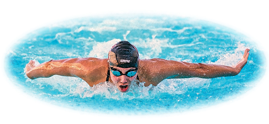 Torri Huske swimming