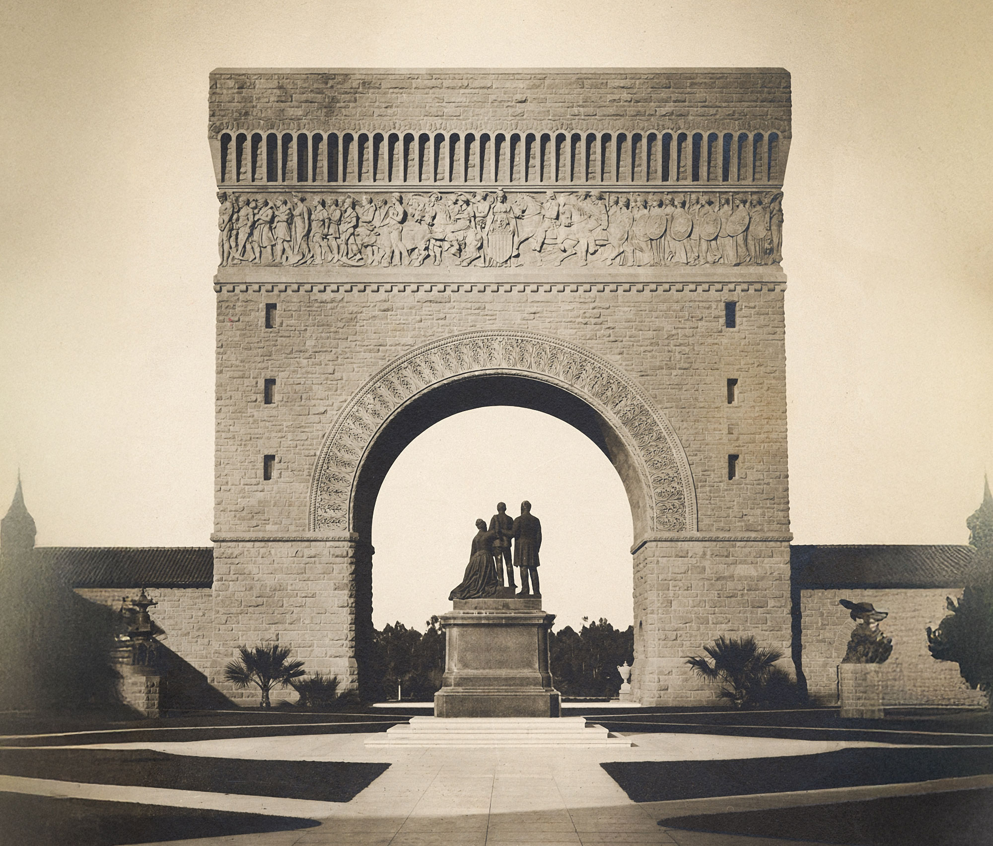 Memorial Court around 1915