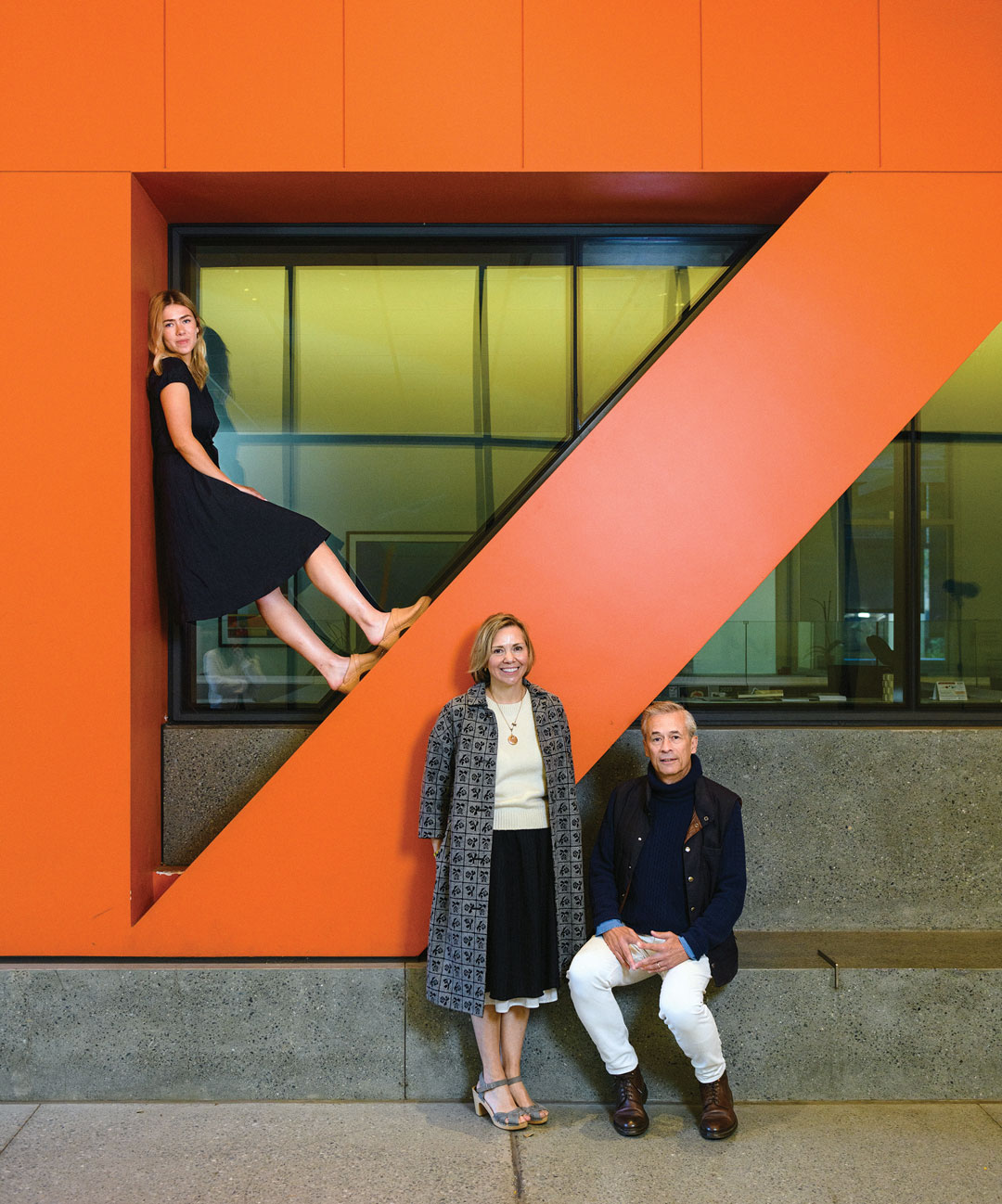 Nemerov with his wife, Mary and one of their daughters, Lucy.