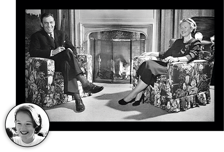 Sterling and Brady in chairs