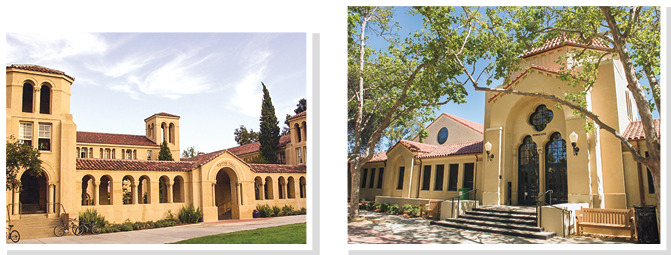 Toyon Hall and Roble Gym